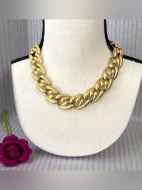 💛Vintage Erwin Pearl Gold Link Necklace 18”